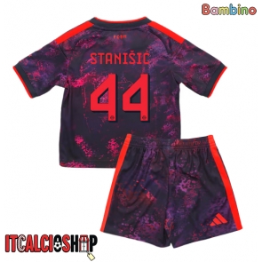 Bayern Munich Josip Stanisic #44 Terza Maglia Bambino 2026-27 Manica Corta (+ Pantaloni corti)